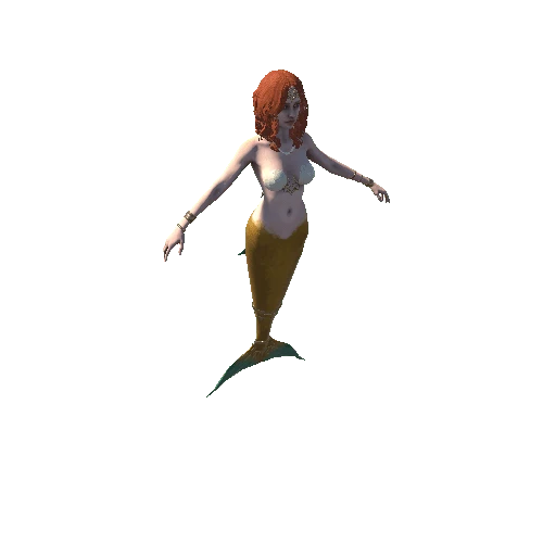 Mermaid Base Mesh skin2